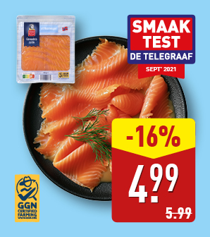 Gerookte Noorse zalm