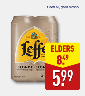 Leffe blond 4-pack