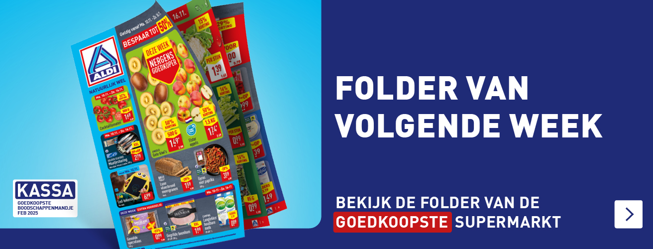 Folder volgende week 