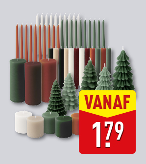 Winter- of kerstkaarsen