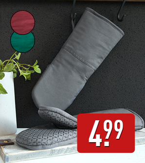 2-pack Ovenwanten of pannenlappen