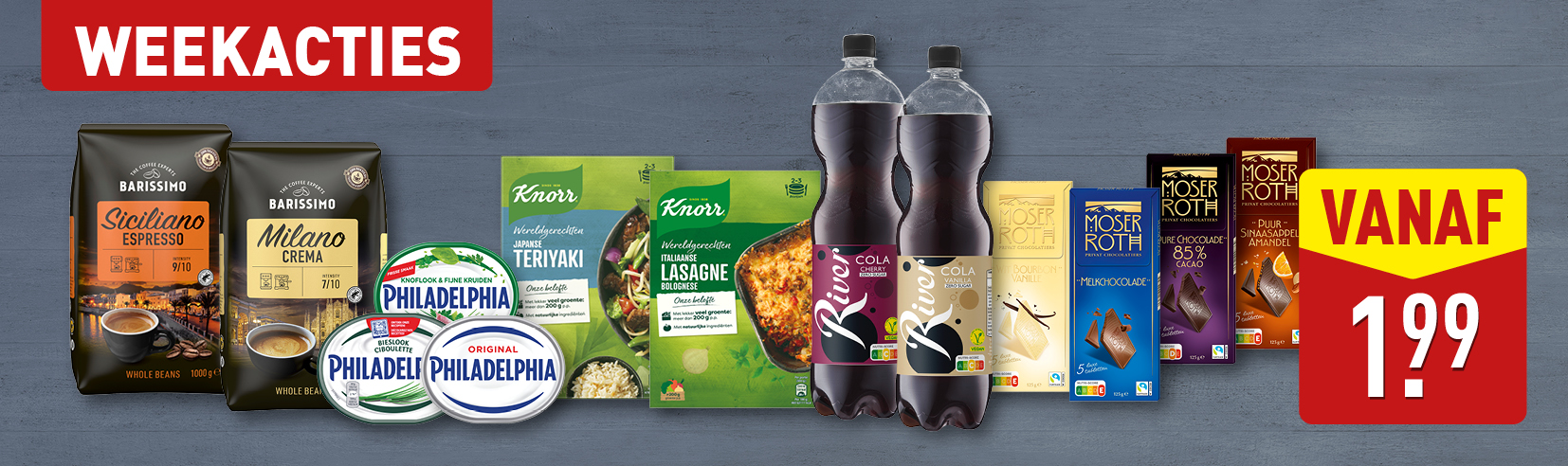 Dagelijks en tijdelijk assortiment