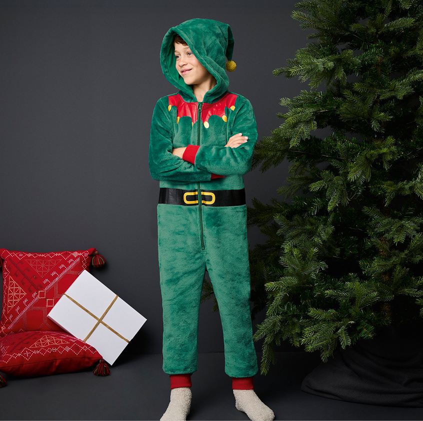 Kerst onesie kinderen