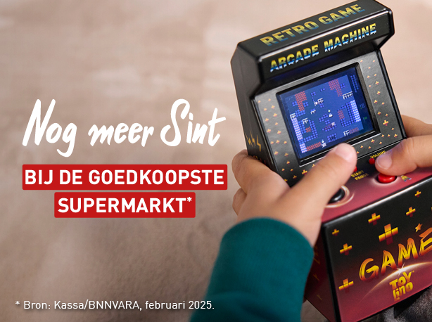 Nog meer sint bij de goedkoopste supermarkt