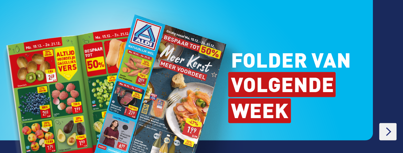 Folder volgende week 