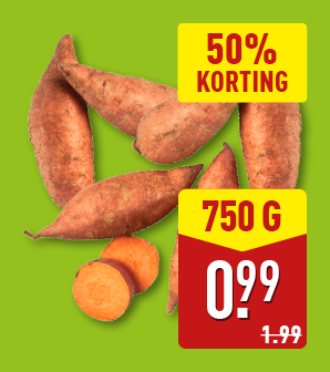 Zoete aardappelen