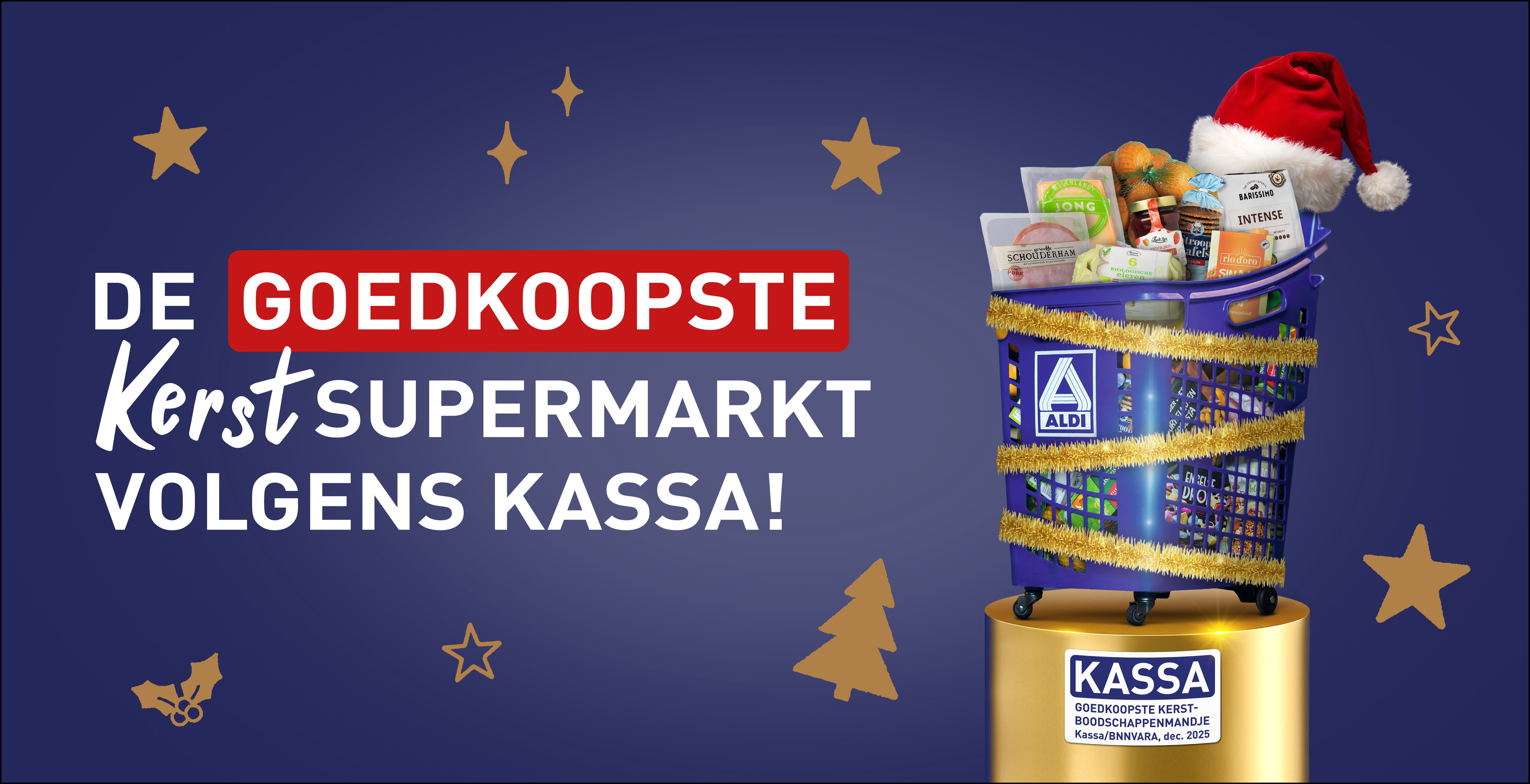 Goedkoopste kerstboodschappen