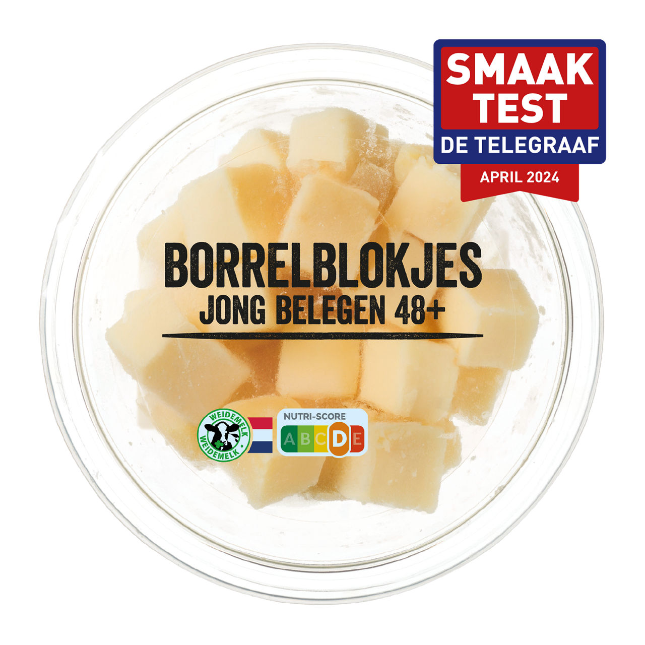 Borrelblokjes 48+ jong belegen