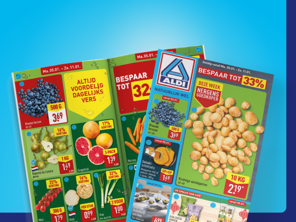 Folder volgende week