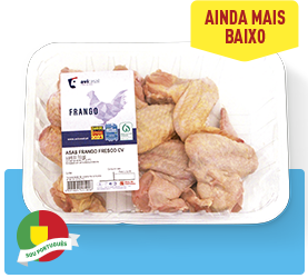 Asas de Frango Nacionais