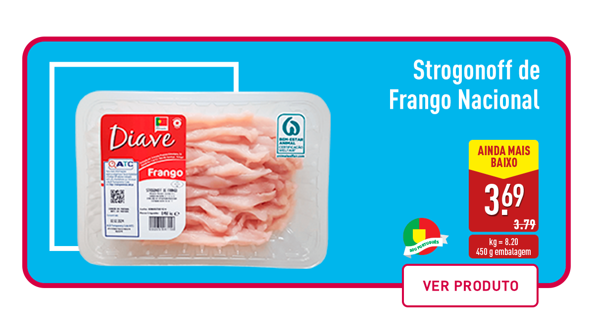 Strogonoff de Frango Nacional