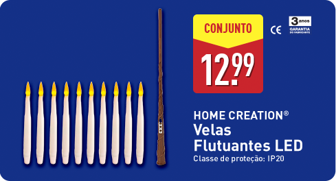 Velas Flutuantes Led