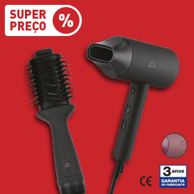 Secador Iónico/ Escova de Ar Quente