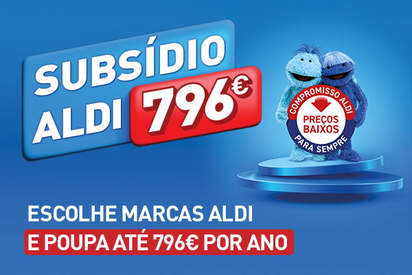 Subsídio ALDI 796€