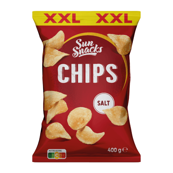 Batatas Fritas Lisas com Sal