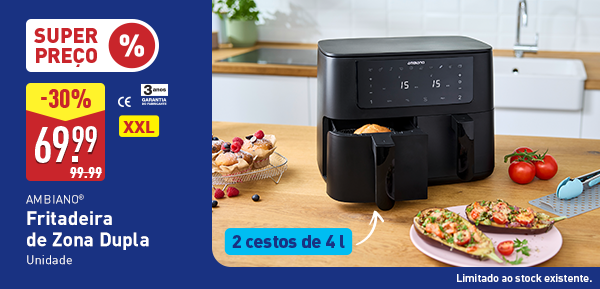 Fritadeira Dupla