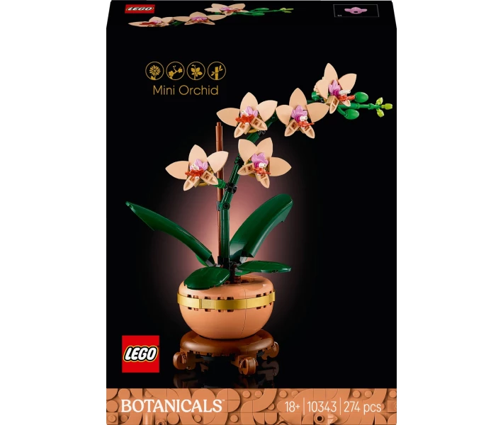 Конструктор LEGO® Botanicals Міні орхідея