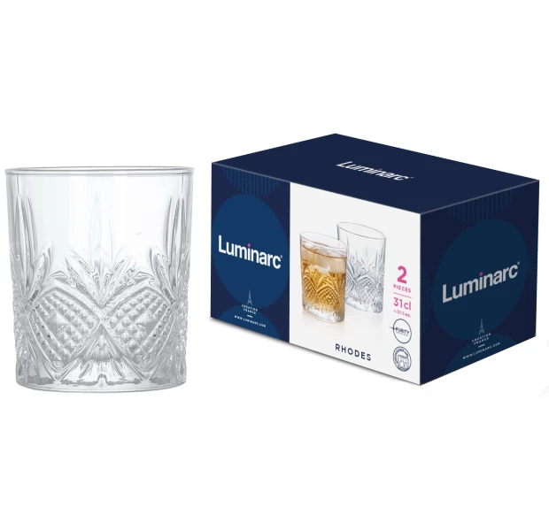 Набір склянок Luminarc Rhodes 310мл 2 шт
