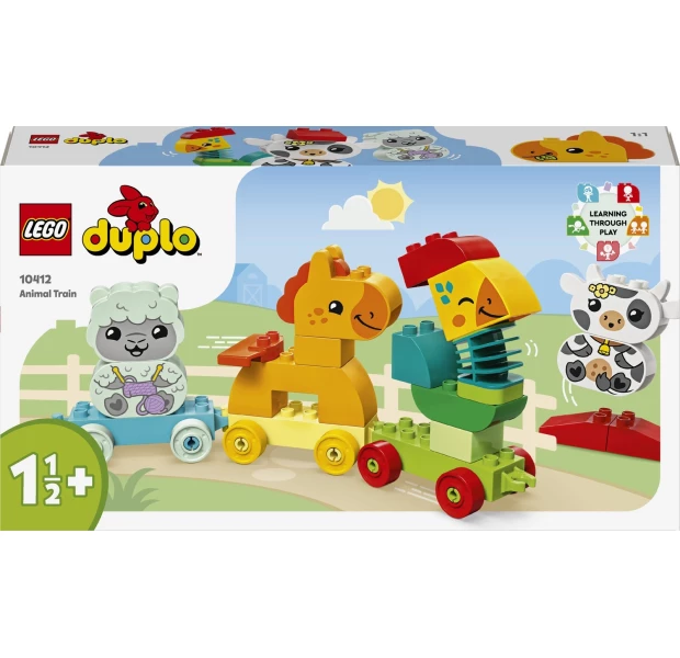 Конструктор LEGO® DUPLO Потяг тваринок