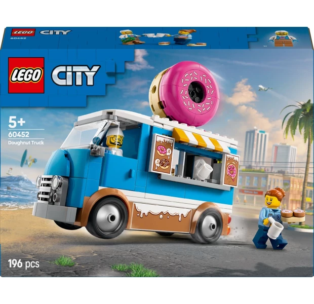 Конструктор LEGO® City Вантажівка з пончиками