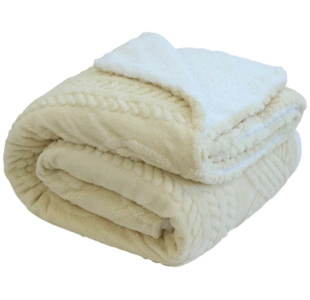 Плед-ковдра SOHO 150*200 см Colos Ivory