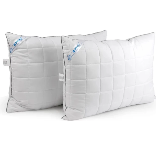 Набір подушок Руно Soft Swan 50x70 см Штучний лебединий пух, 2шт 