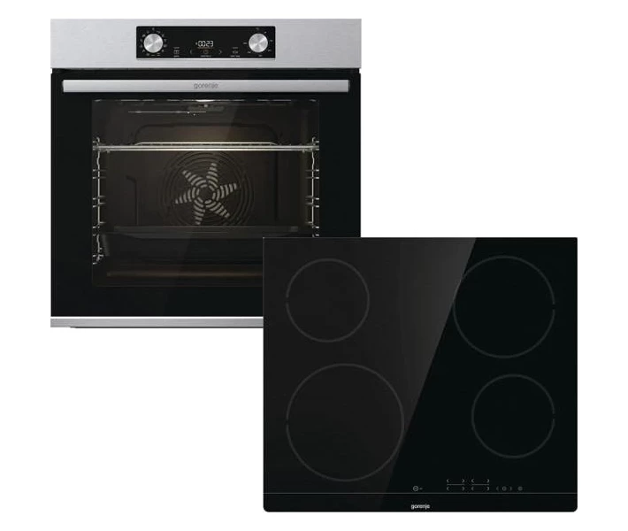 Духова електрична шафа Gorenje BO6737E02X + ECT41SC