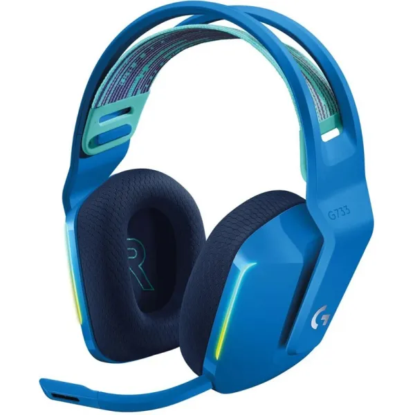 Навушники Logitech G733 LIGHTSPEED WGH (981-000943) Blue