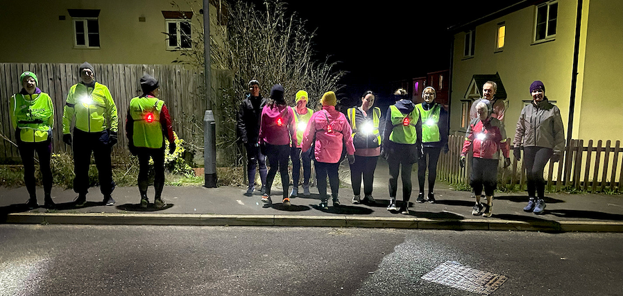 Read: Lights to keep a running club moving through winter