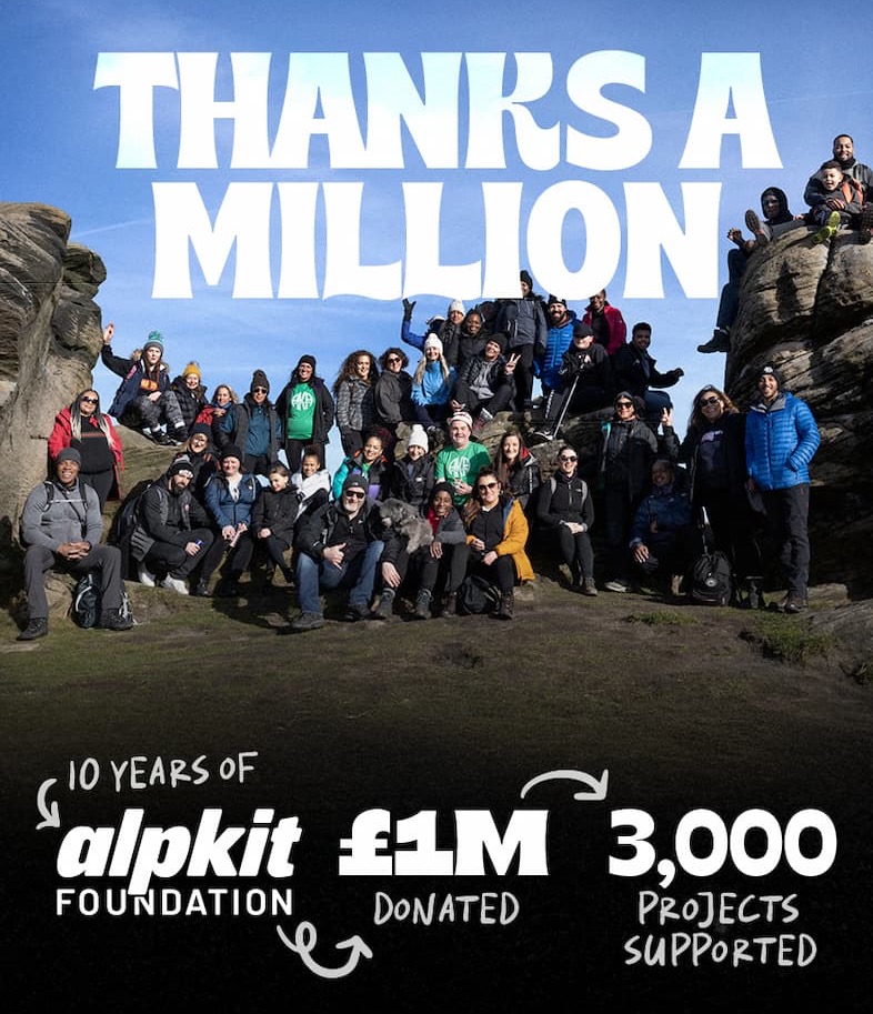Celebrating 10 years of Alpkit Foundation