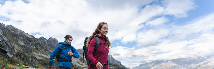 How to layer up for mountain days