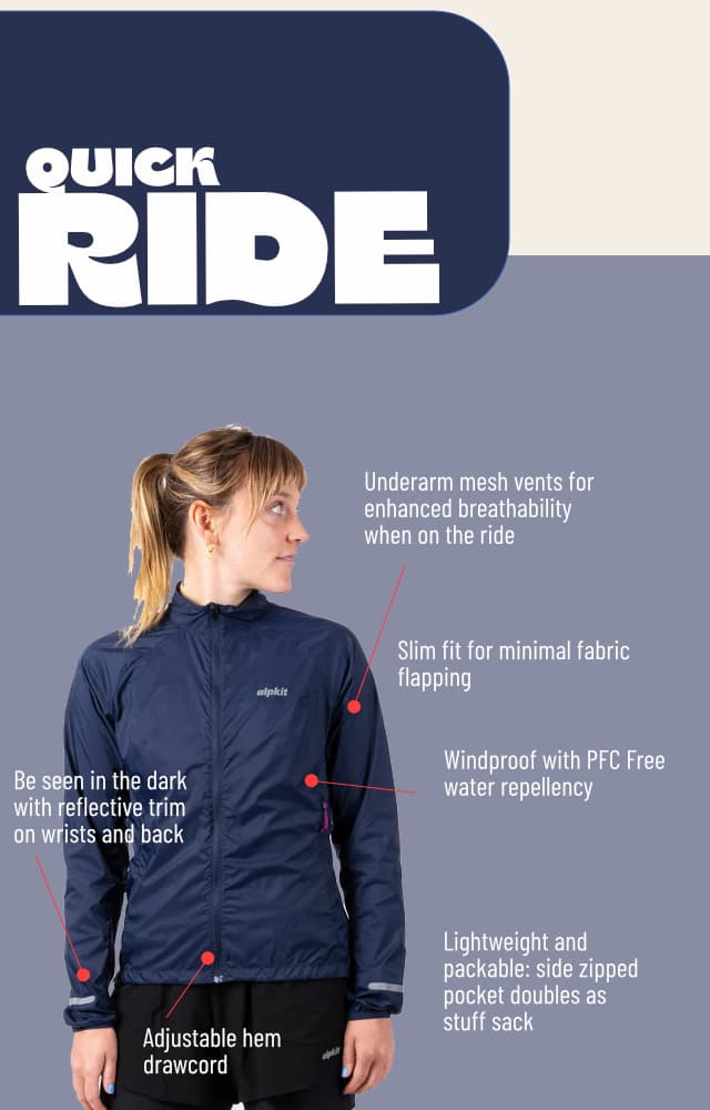 Arro windproof jacket