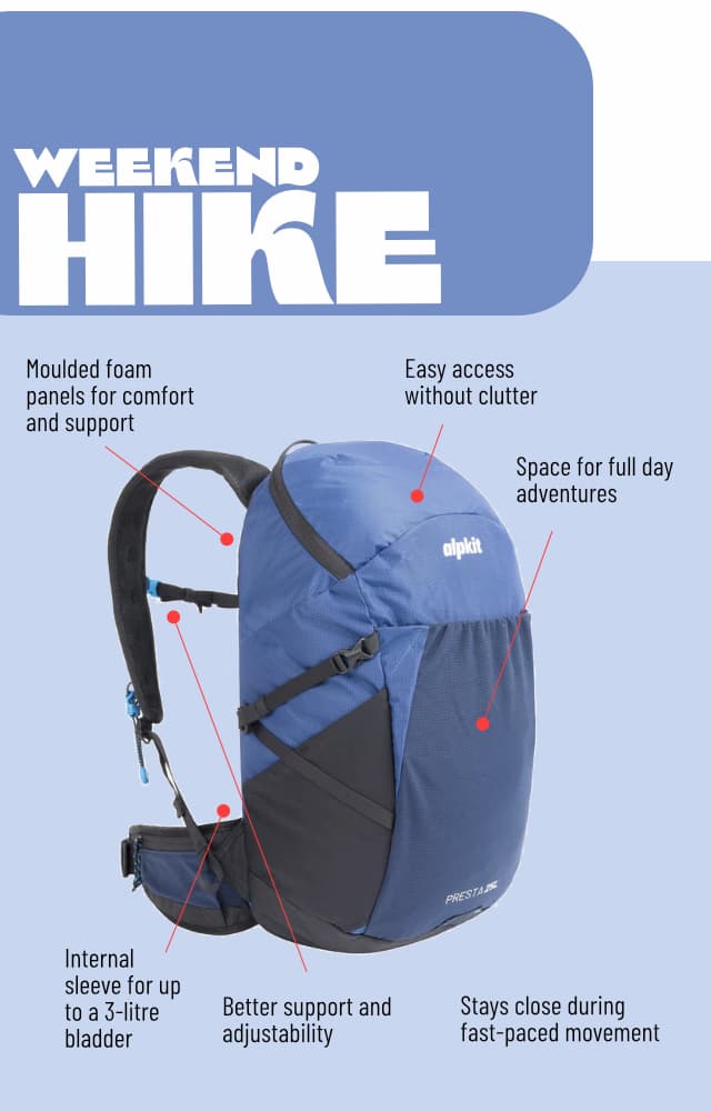 Presta 25 litre backpack
