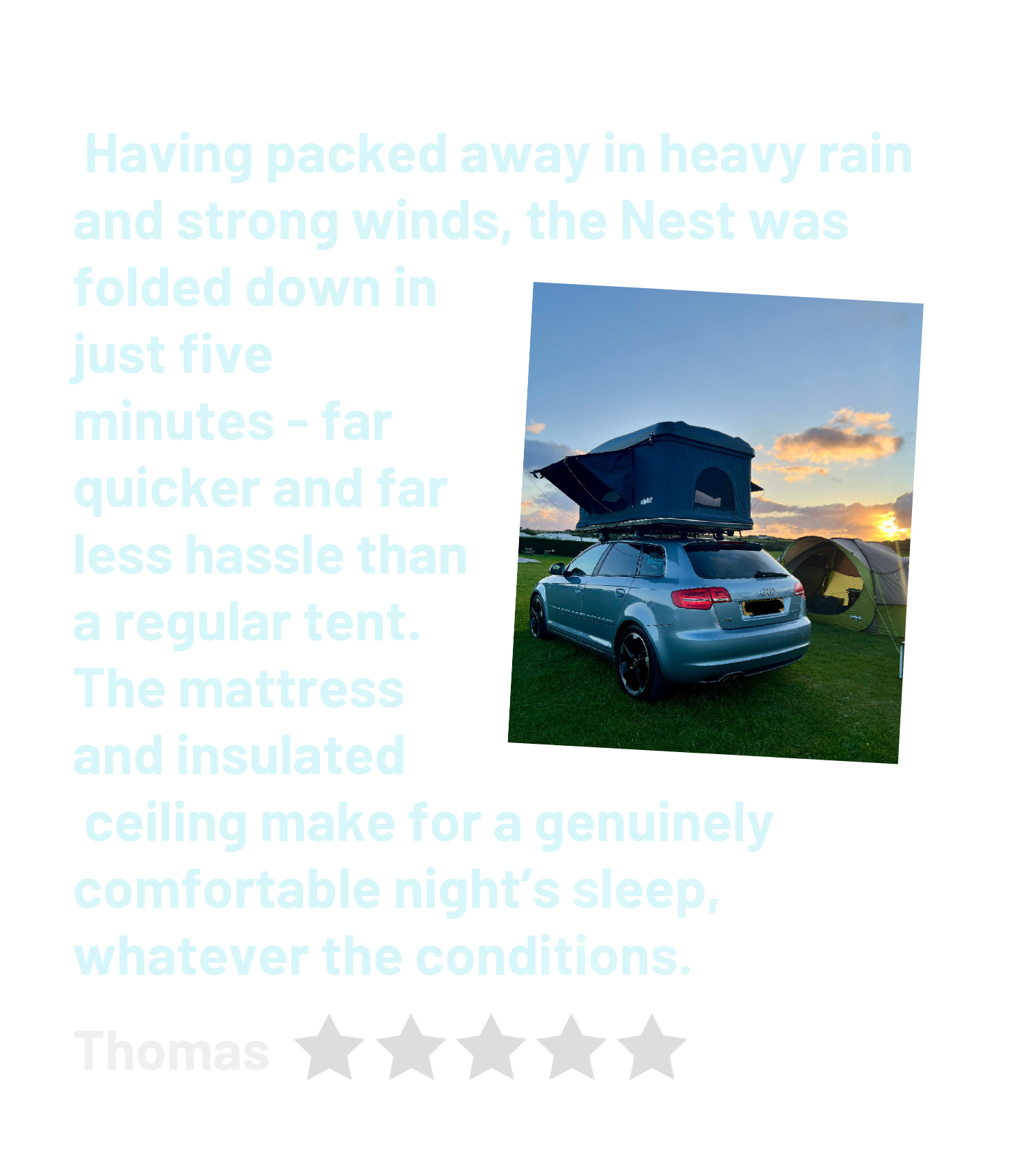 Shop Nest hardshell roof tent