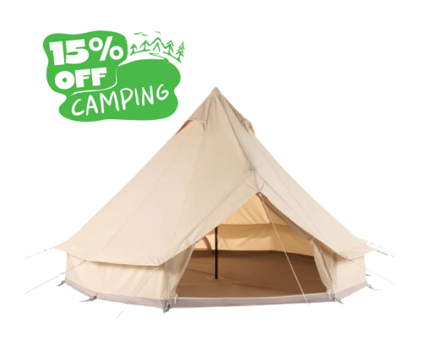 Shop Roundhouse organic cotton bell tent