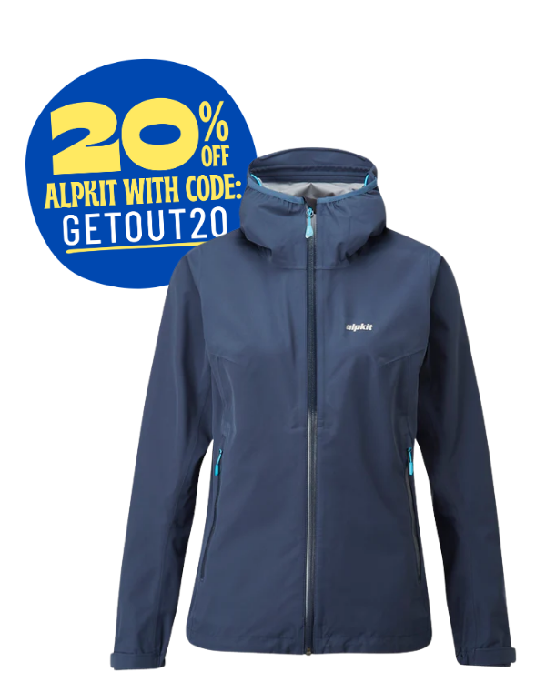 Explore womens Sigma waterproof jacket