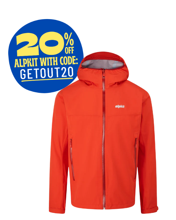 Explore mens Sigma waterproof jacket
