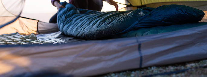 Explore sleeping bags in our camping sale
