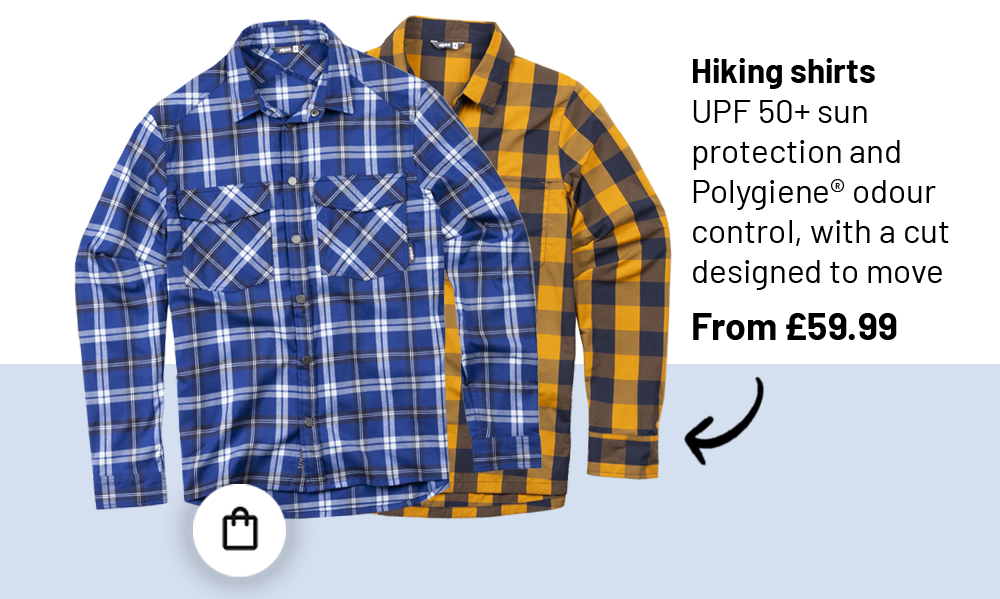 Shop Technical Hiking Shirts