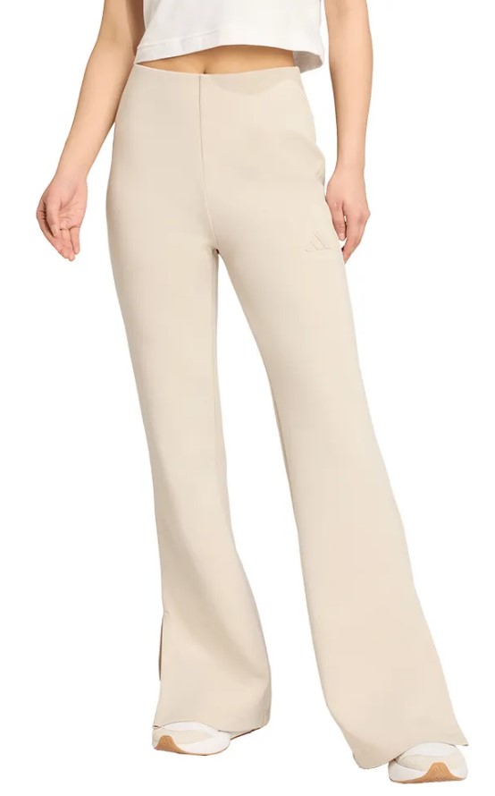 adidas soft lux flared pants