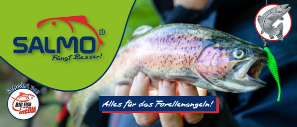 Salmo fängt besser! Forellenprogramm bei Askari!