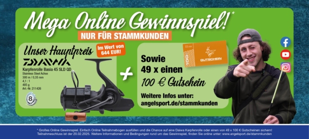 Mega Online Gewinnspiel!