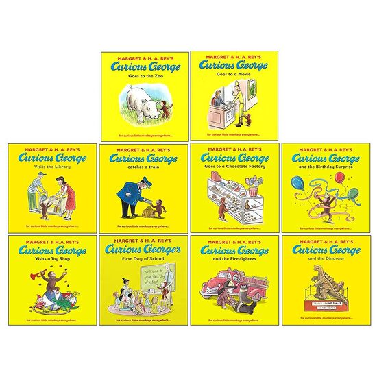 The Curious George Collection Series Books