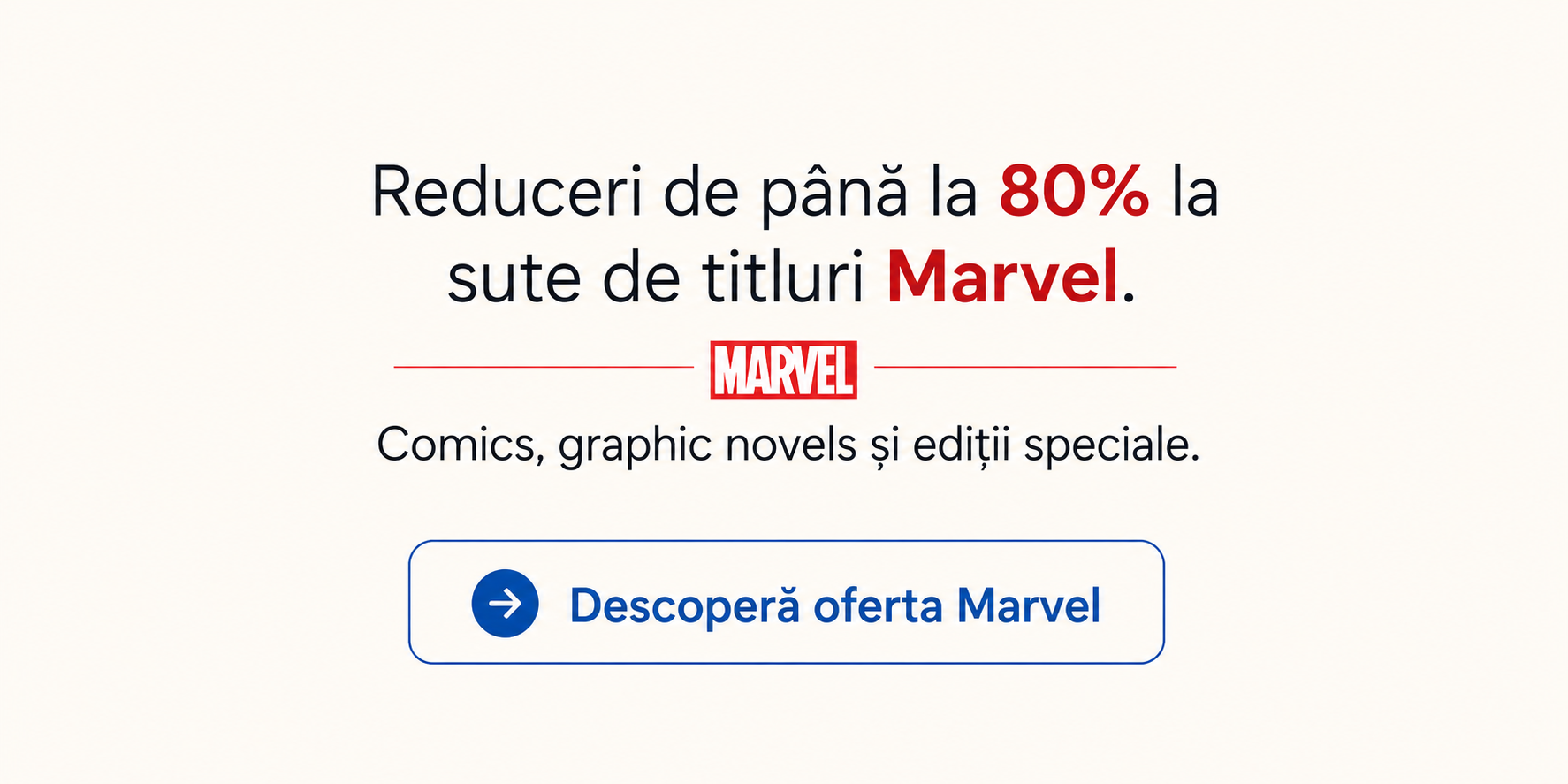 Descopera oferta Marvel