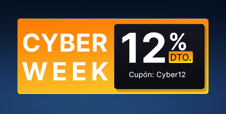 Cyber week con un 12% EXTRA en Aosom.es