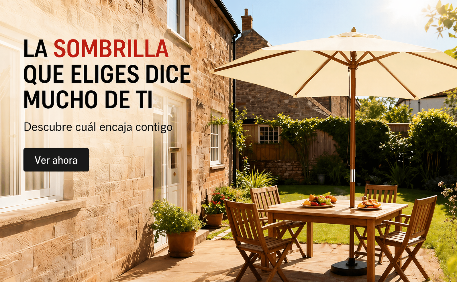 Encuentra la sombrilla perfecta para tu espacio