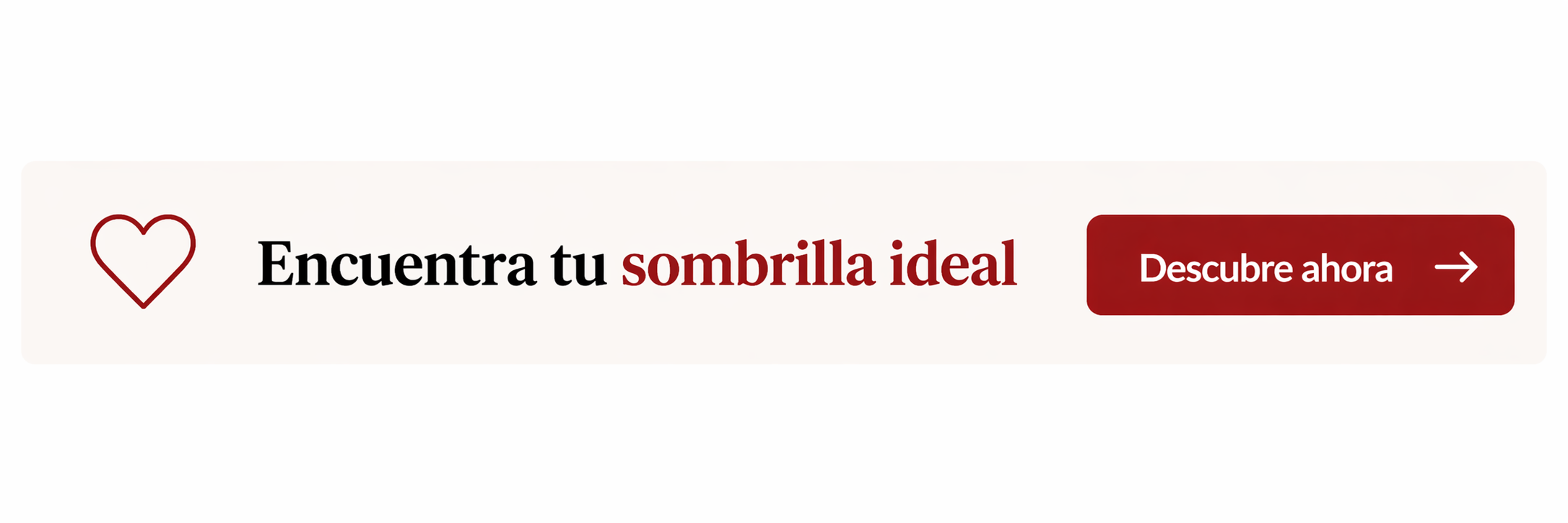 Encuentra tu sombrilla ideal