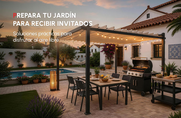 Prepara tu jardín