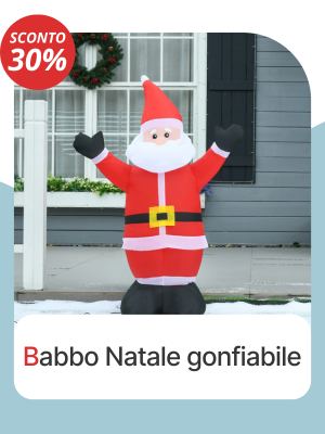 Babbo Natale gonfiabile