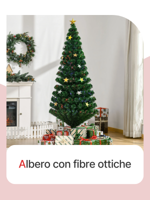 Albero con fibre ottiche